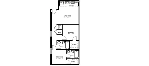 New Manchester Flats Floor Plan